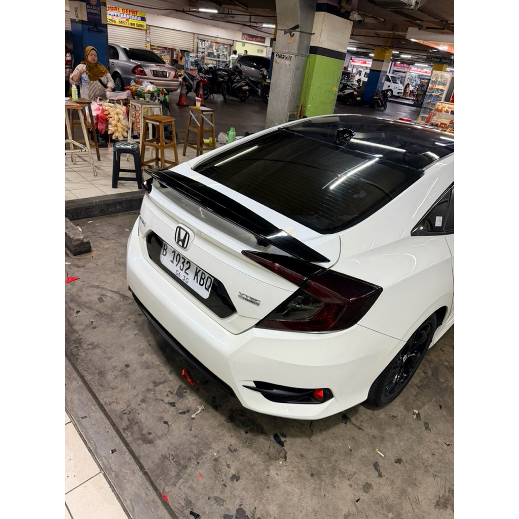 Spoiler civic turbo sedan