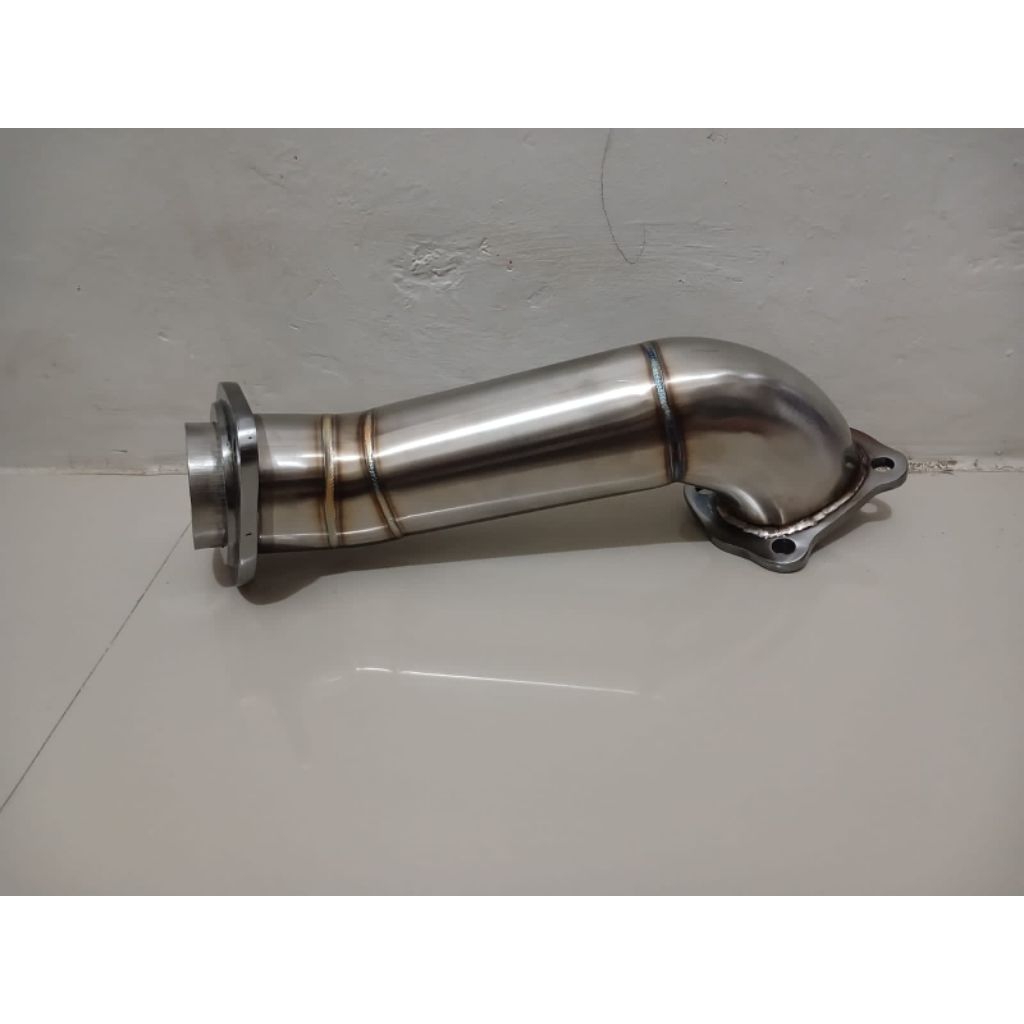 downpipe 2kd turbo rhf4 flex 55 bahan 304
