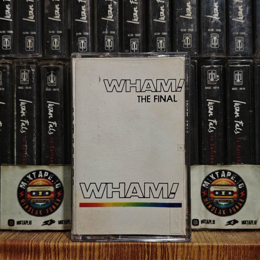 Kaset - Wham - The Final - Radio Tape - Kaset Pita - Radio - Pemutar Kaset - Retro - Classic - Casse