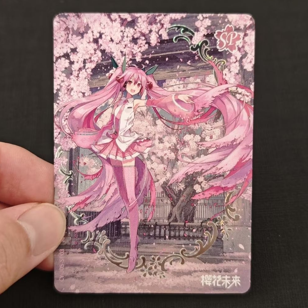 kartu kayou Hatsune miku SE pink