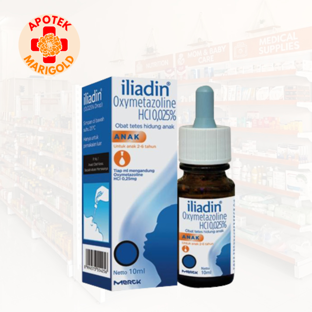 Iliadin Anak 10ml - Semprot Hidung untuk Membantu Melegakan Hidung Tersumbat