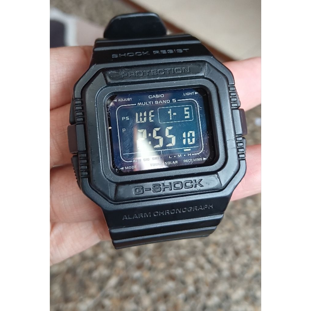 Casio G-Shock GW-5500 Tough Solar Second/Bekas/Preloved