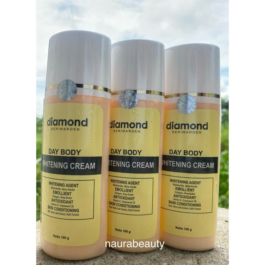 3 pcs lotion day diamond serimarden 100ml