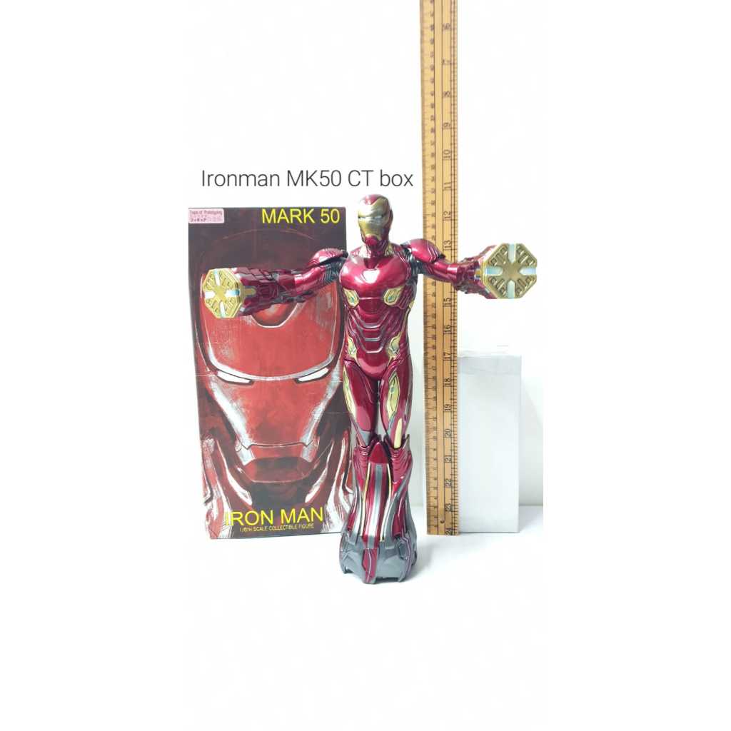 action figure ironman mark 50 box