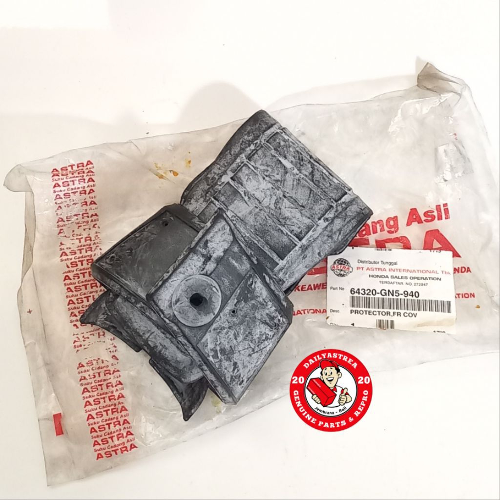KARET PELANA SAYAP LEKSIL LEGSIL HONDA ASTREA PRIMA ORIGINAL ORI 64320-GN5-940