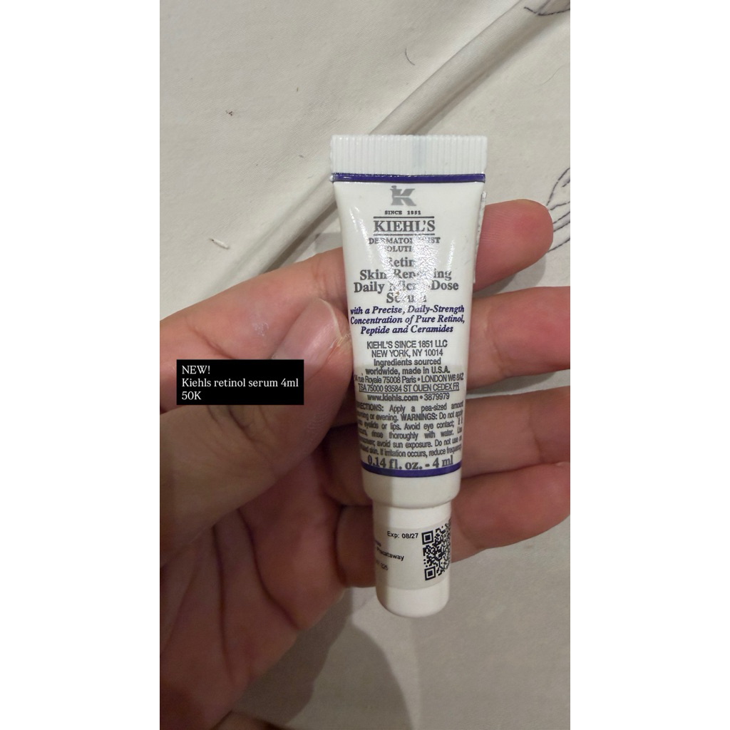 Kiehls Retinol travel size