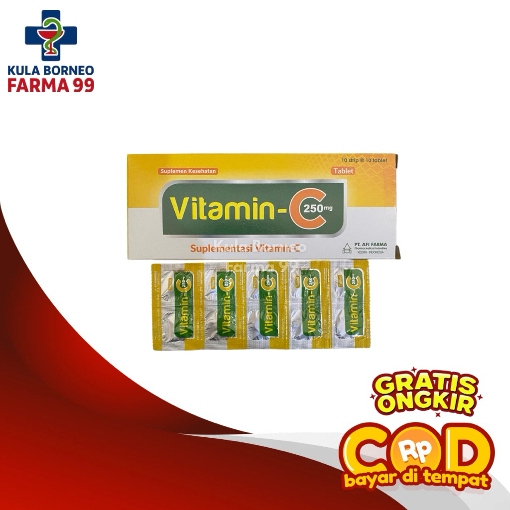 Vitamin C 250 mg AFI 10 Tablet