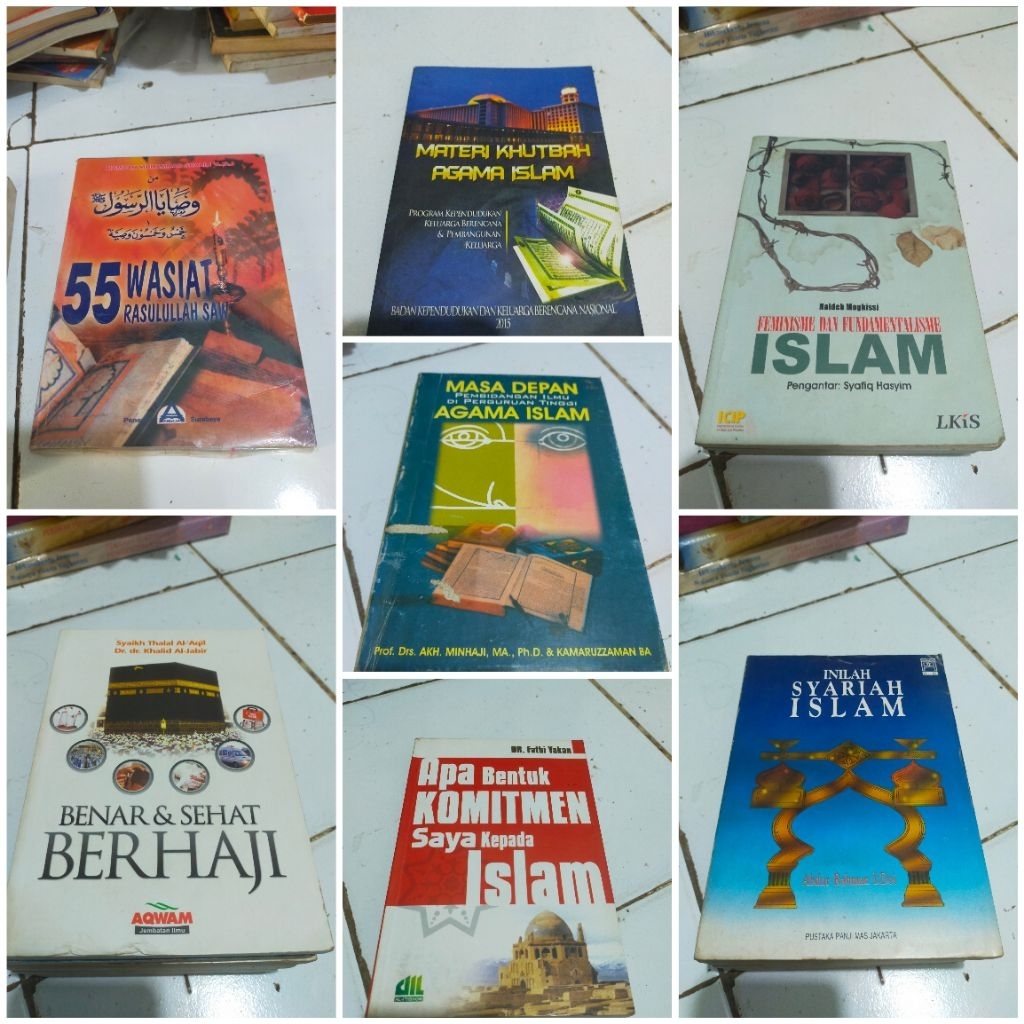 Benar & sehat berhaji / Feminisme Fundamentalsme Materi khutbah agama Islam / Masa depan agama Islam