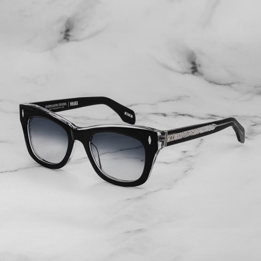 Vherkudara Acetate Nhaka Clear Default Grey Gradation Lens - 100% ORIGINAL