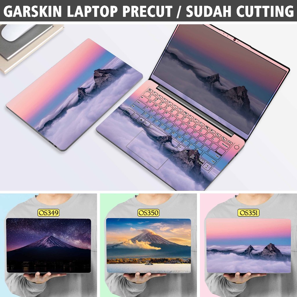 Precut Garskin Sticker Laptop Protector Kompatibel dengan MSI Notebook Fullbody Bottom Bezel Palmres