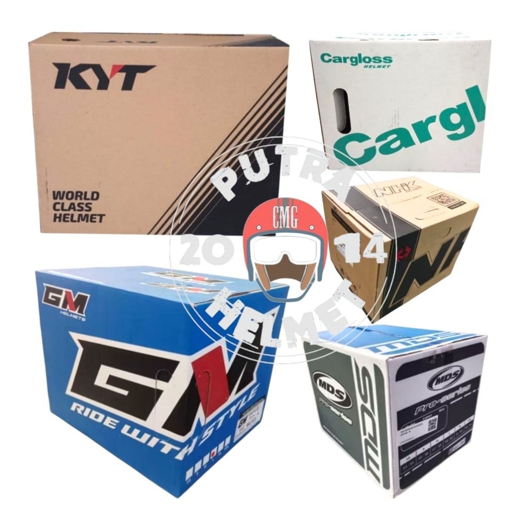 KARDUS HELM CARGLOSS KYT ORIGINAL