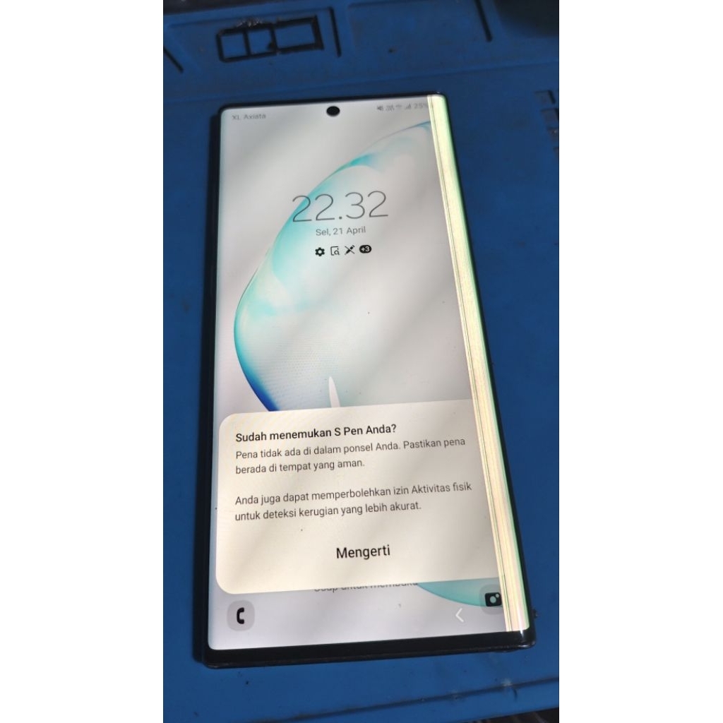 lcd frame samsung note 10 plus minus