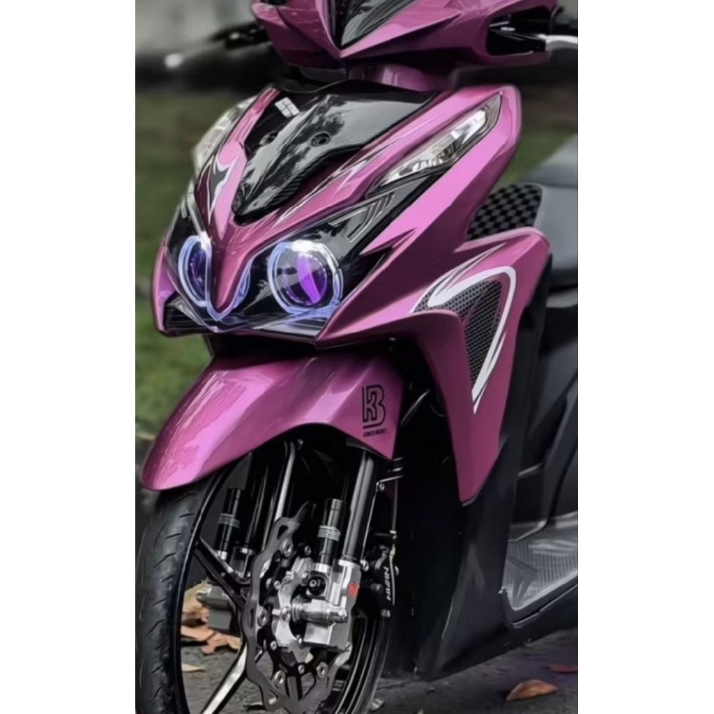CAT PU WARNA MAGENTA PINK ROSE ORIGINAL