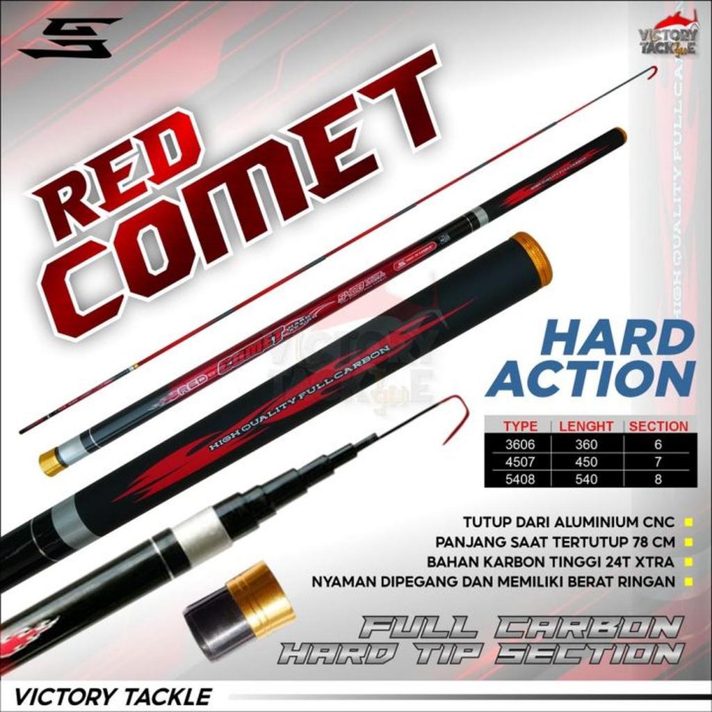 Red Comet Go Strike Joran Tegek Carbon Kaku Galatama