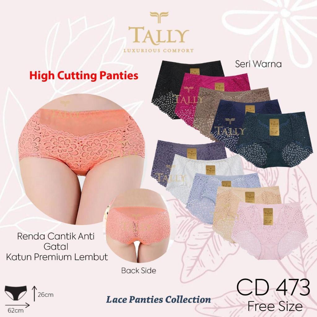 BYEOLSTORE_ID - CD TALLY 473 RENDA - CD RENDA TALLY 473 CELANA DALAM BRUKAT ANTI ALERGI - TALLY CD C