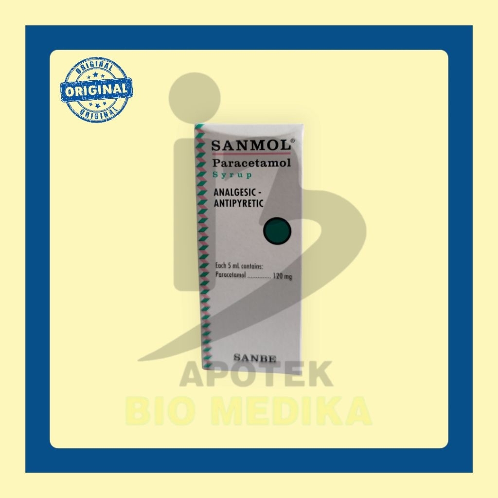 SANMOL SIRUP OBAT DEMAM ANAK