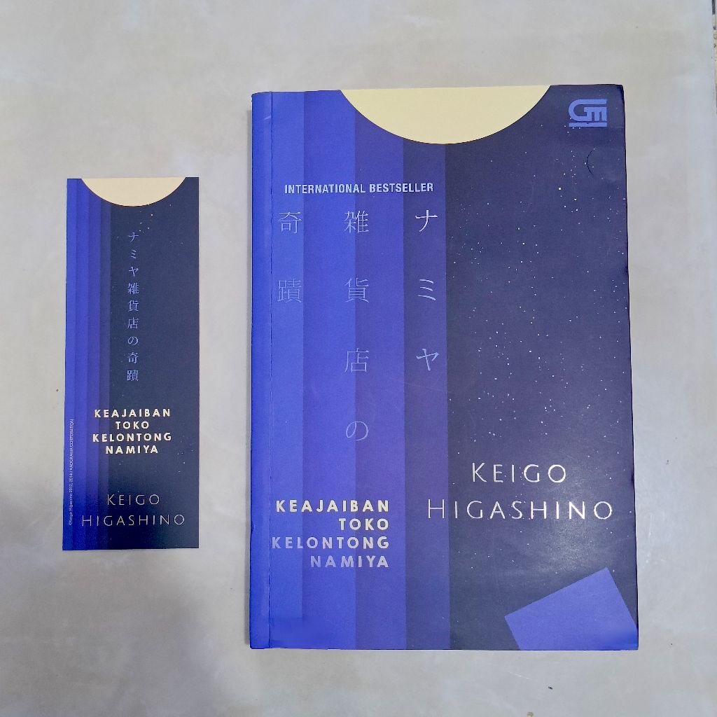 Novel Toko Kelontong Namiya by Keigo Higashino | Preloved Original 100000% mulus