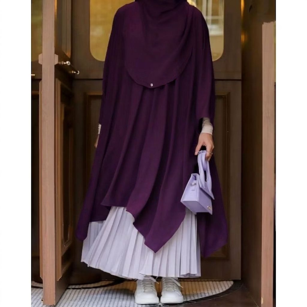 Delisha Kaftan Tunik | Tunik Wanita Ld 130 Bahan Crincle Airplow Premium Jumbo Bumil Busui