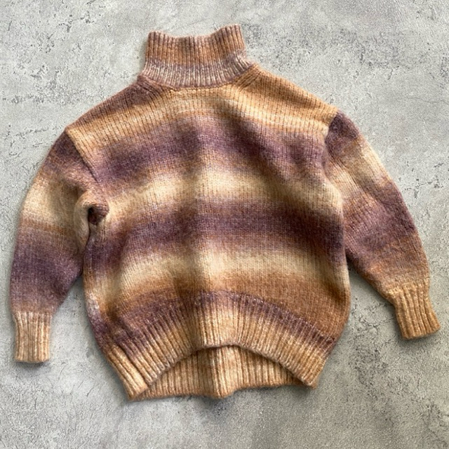 Freak Store Gradient Ombre Knitted Sweater