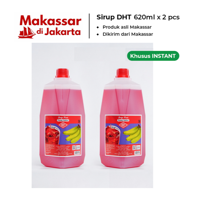 [KHUSUS INSTANT] Sirup DHT 2Liter (2Pcs)