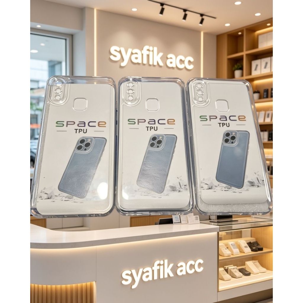 Silikon softcase casing clear bening transparan VIVO Y91/VIVO Y93/VIVO Y95/VIVO Y91C/Y1S