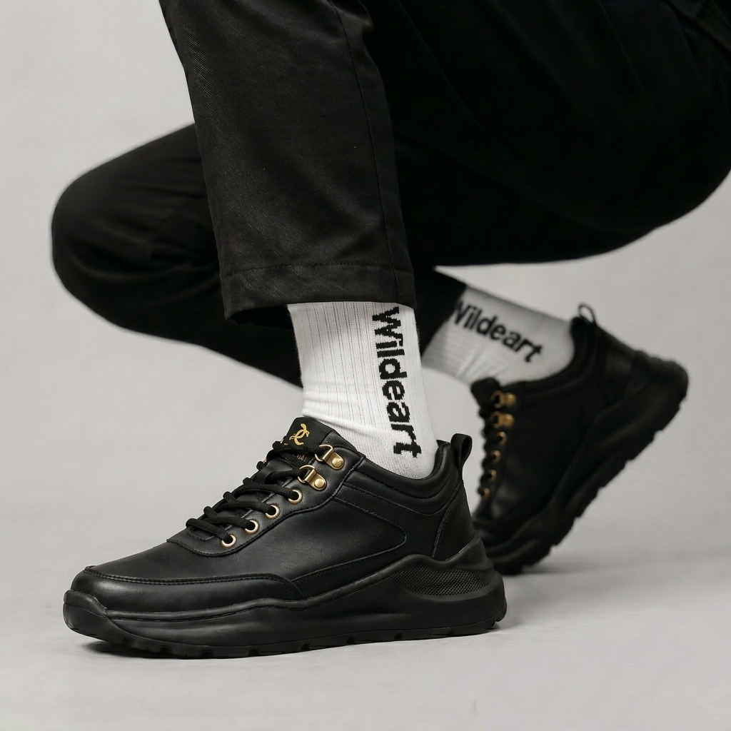 Sepatu Formal Sneakers Pria Chunky Kekinian