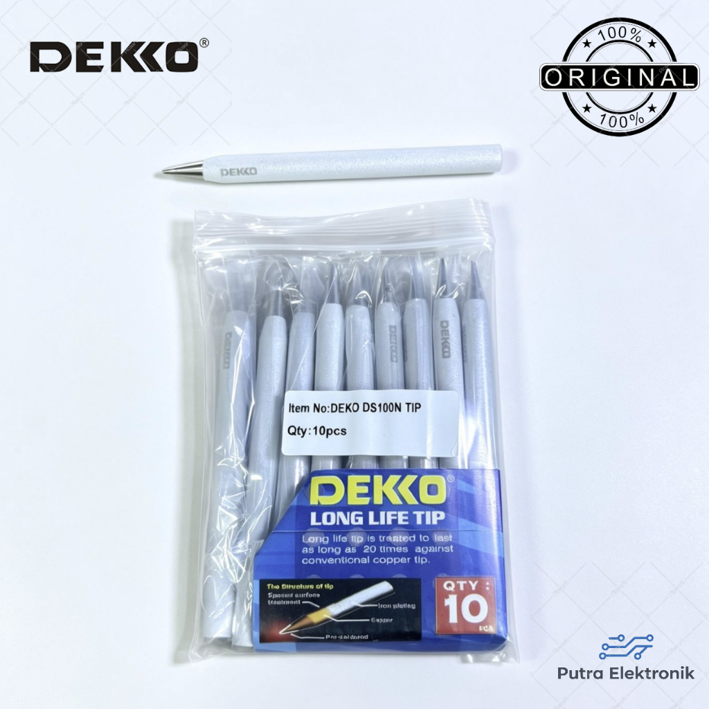 MATA / UJUNG SOLDER DEKKO 100W WATT DEKKO ASLI ORIGINAL