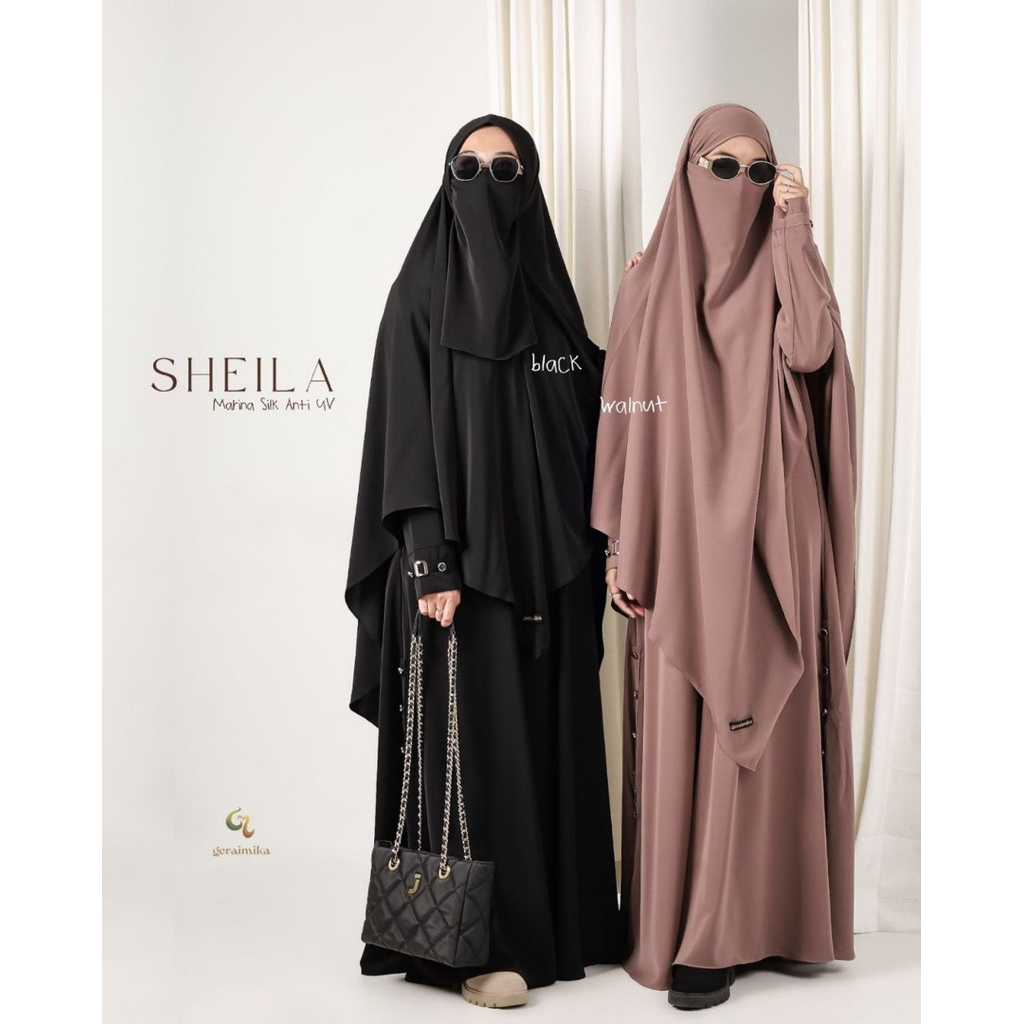 READY GAMIS SHEILA GERAI MIKA/GAMIS GERAI MIKA/GAMIS POLOS/GAMIS MUSLIMAH/GAMIS TERBARU/GAMIS SET KH