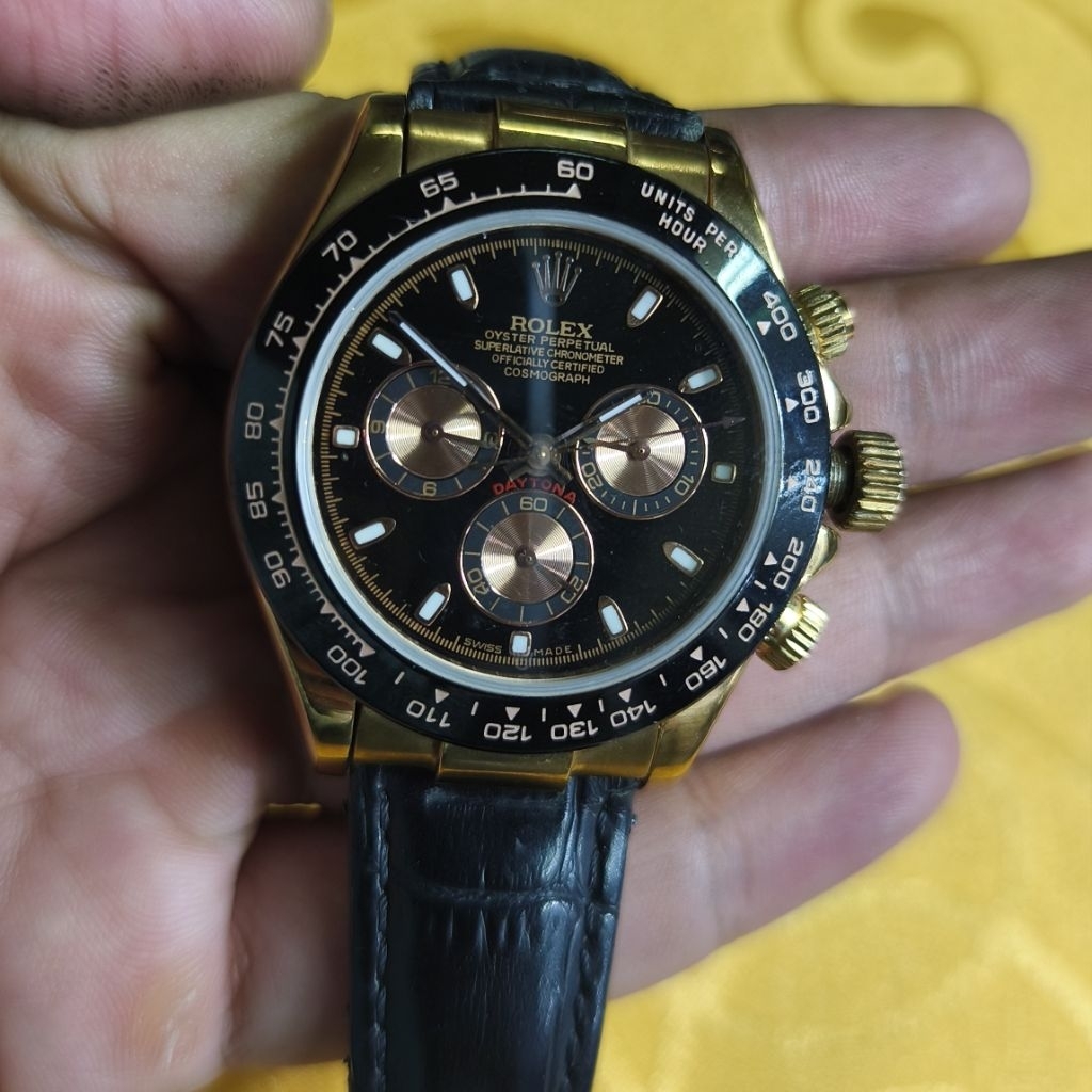 JAM TANGAN ROLEX COSMOGRAPH DAYTONA VINTAGE BEKAS SECOND