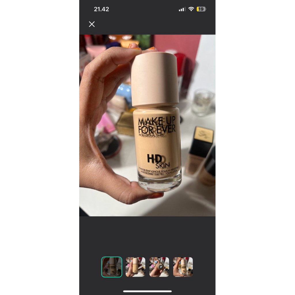 Makeup Forever HD skin foundation preloved