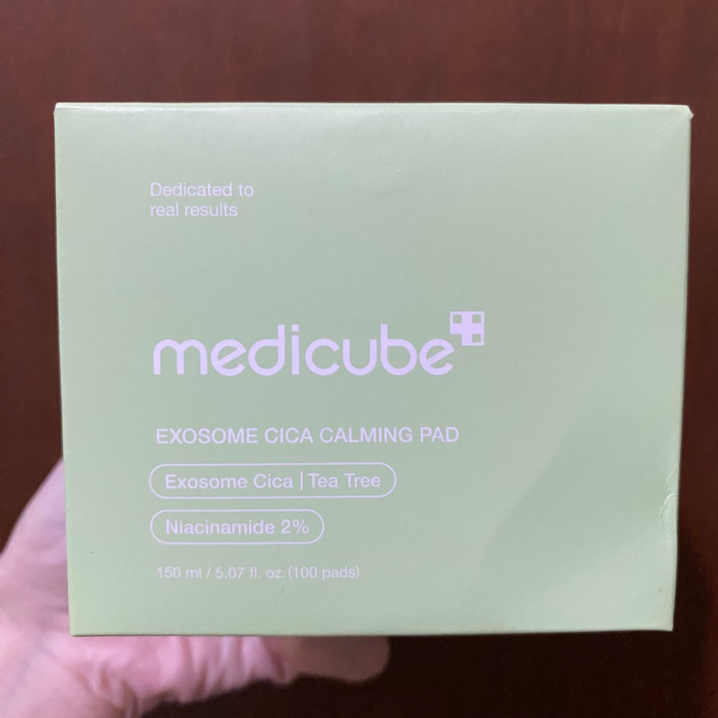 medicube exosome cica calming pad