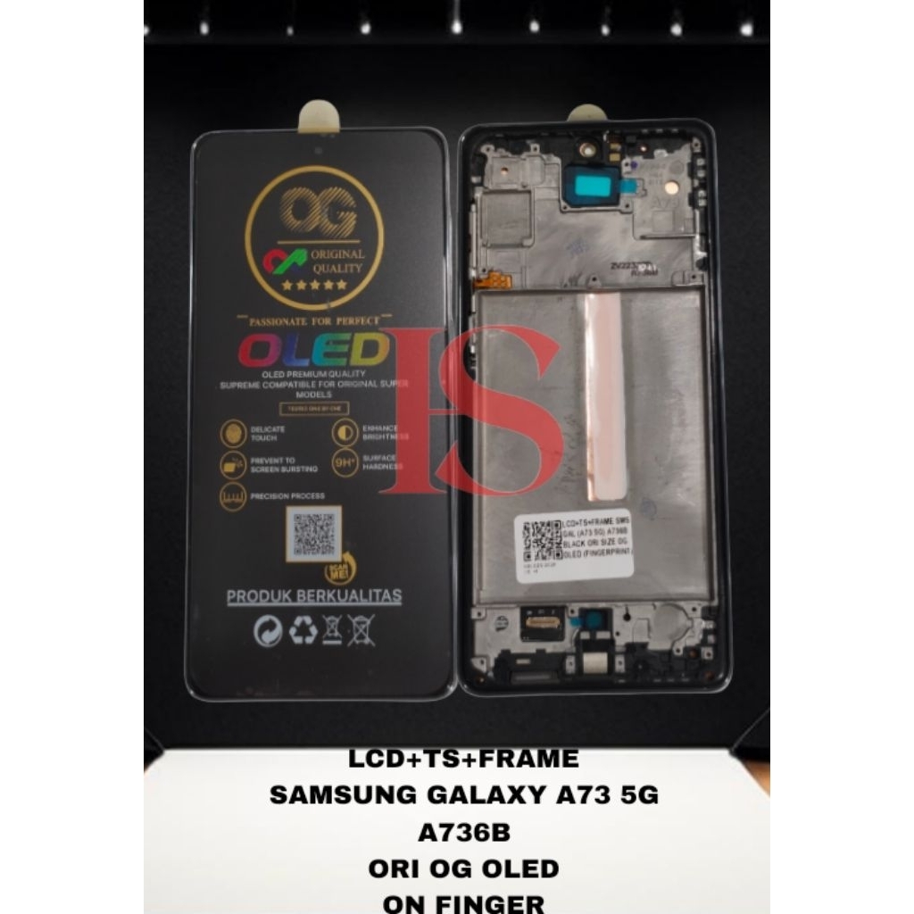 LCD SAMSUNG GALAXY A73 5G FULLSET TOUCH SCREEN LCD SAMSUNG A73 5G ORIGINAL