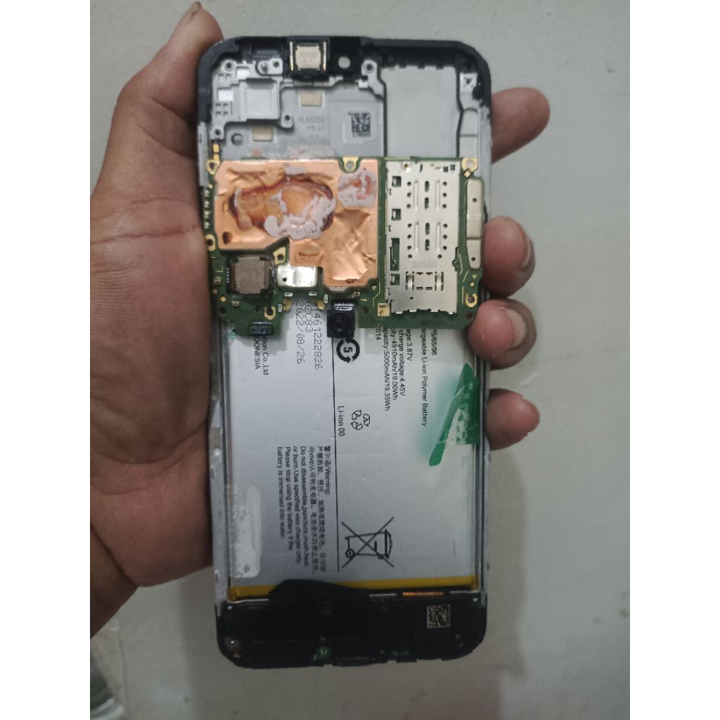 vivo y16 matot