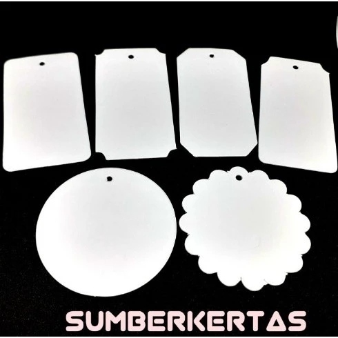 Hangtag Tebal 800gr - Hangtag Baju - Hangtag Hijab