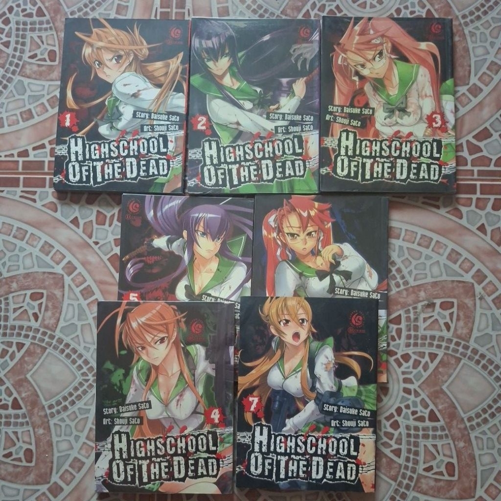komik highschool of the dead tamat