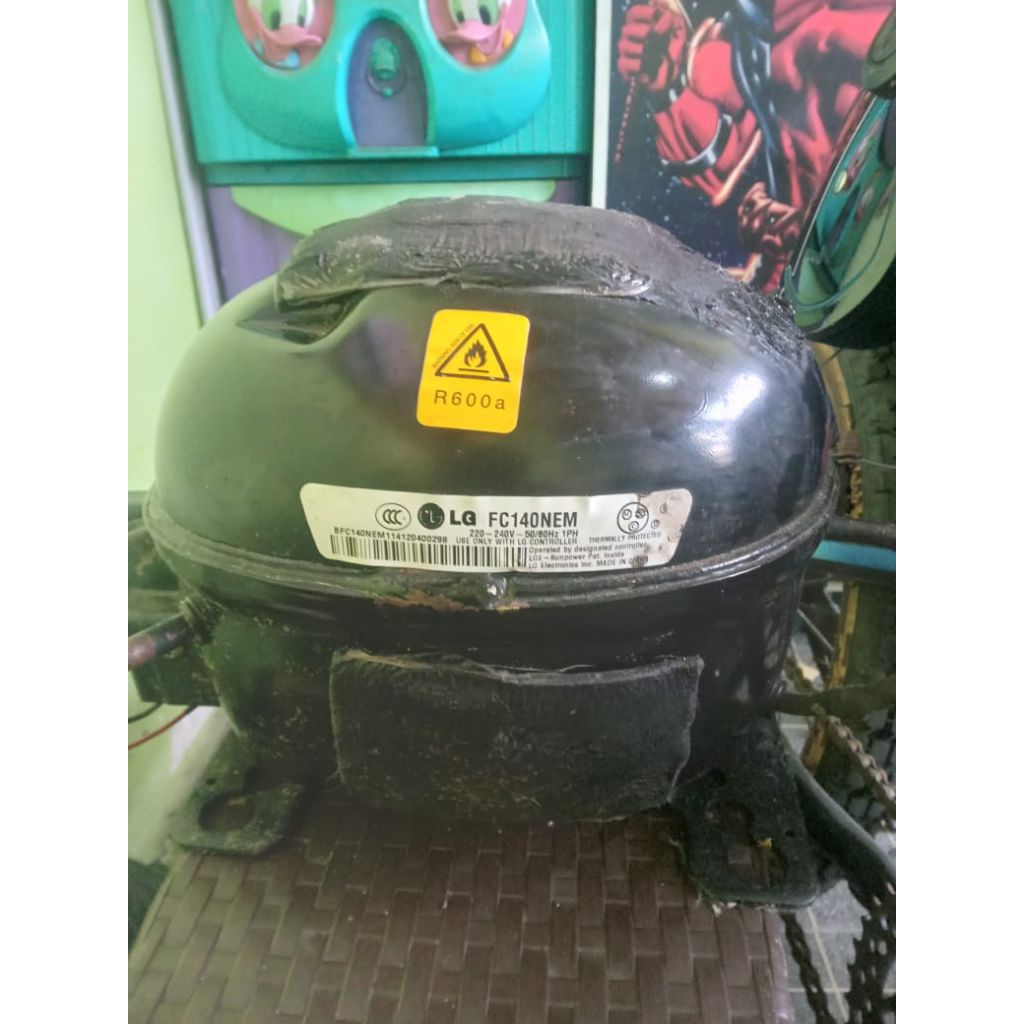 KOMPRESOR KULKAS LG INVERTER FC140NEM