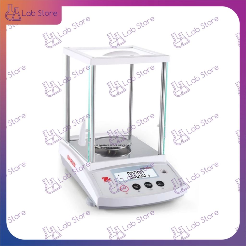 OHAUS Timbangan Analitik PR224/E 220 x 0.0001g Analytical Balance Lab Neraca Analitik Digital OHAUS 
