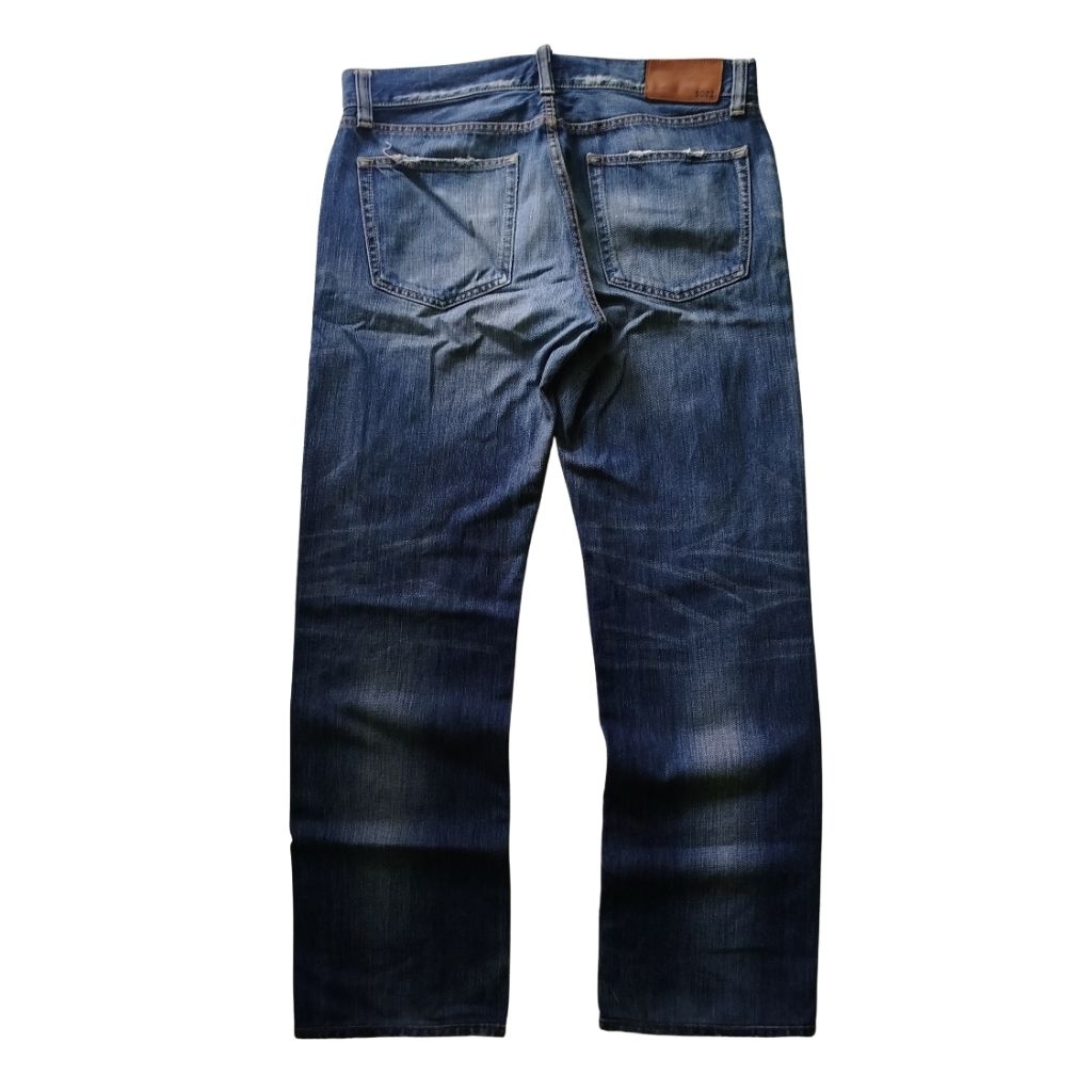 [Termurah] Celana Jeans Uniqlo Fading - S002 Regular Fit