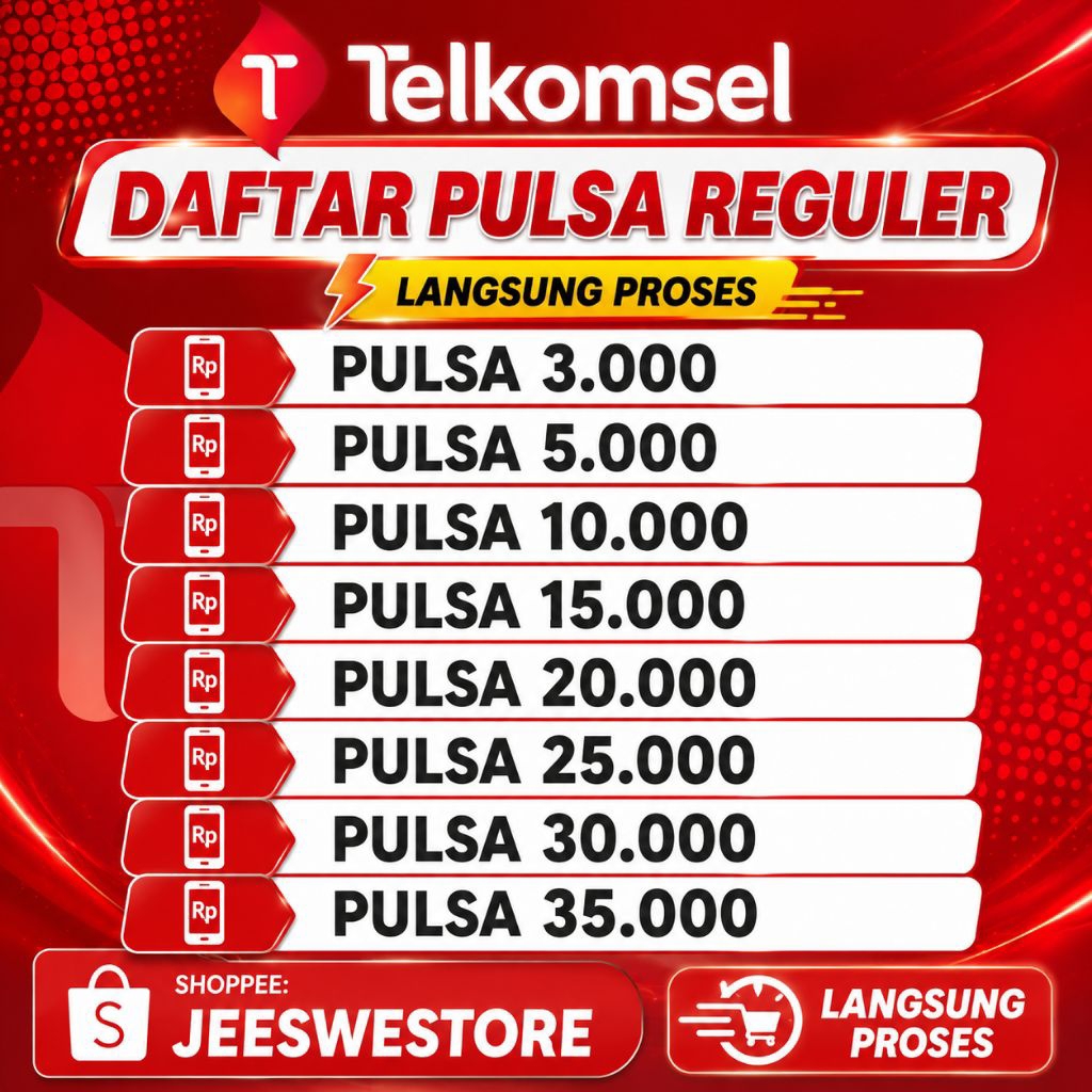 ISI PULSA TELKOMSEL, TERMURAHH