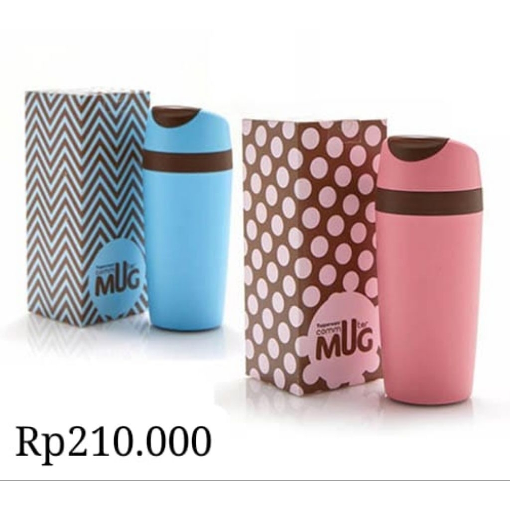 Botol Commuter Mug 360ml Tupperware Original