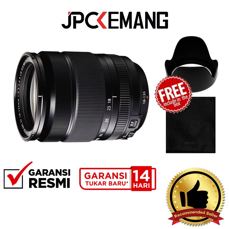 Fujifilm XF 18-135mm f3.5-5.6 R LM OIS WR Fujinon XF18-135mm Garansi Resmi