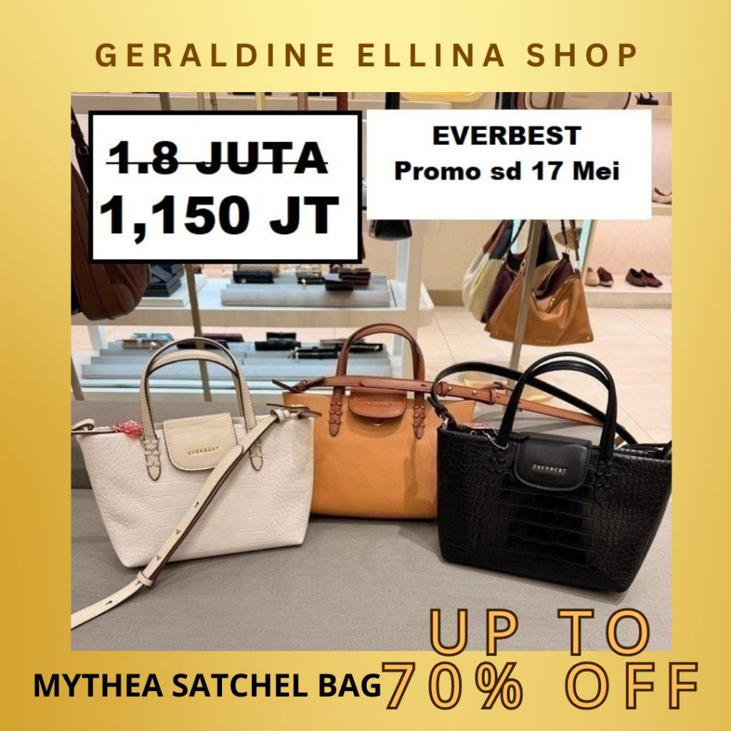 Tas wanita Everbest satchel bag original sale seri MYTHEA