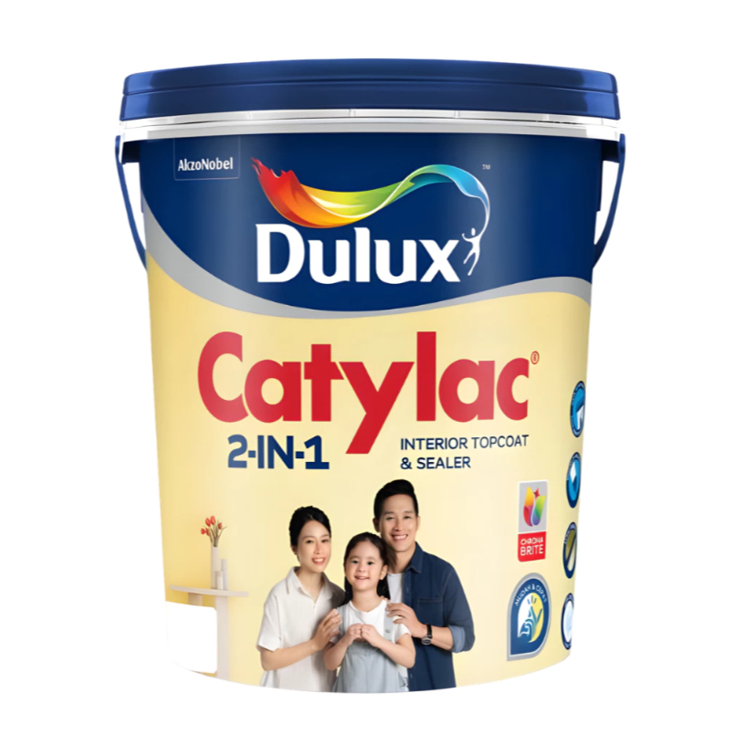 Cat Tembok Interior Tinting Dibikin Custom Dulux Catylac 2in1 2 in 1 Request Warna Kemasan 5 KG
