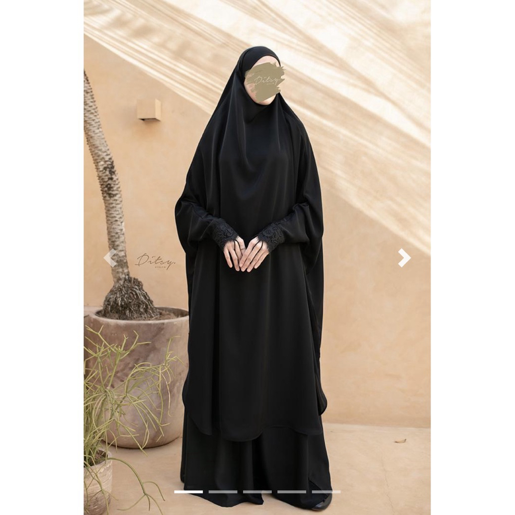 ZAYNA FK SET GN FORMAL BLACK — DITSY MEI
