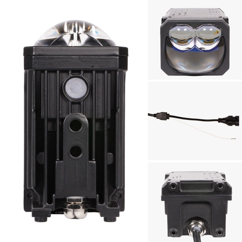 Mini Projie Lampu Sorot Akina FL18M Autovision 110watt hi low Mini Biled Lampu foglamp