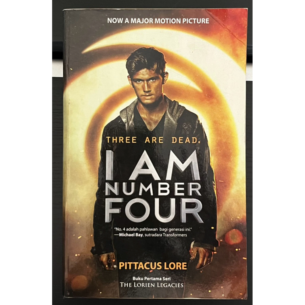 [Novel Sci-fi Preloved] I Am Number Four by Pittacus Lore