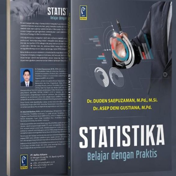Book Statistika Belajar dengan Praktis - Duden Saepuzaman - RF