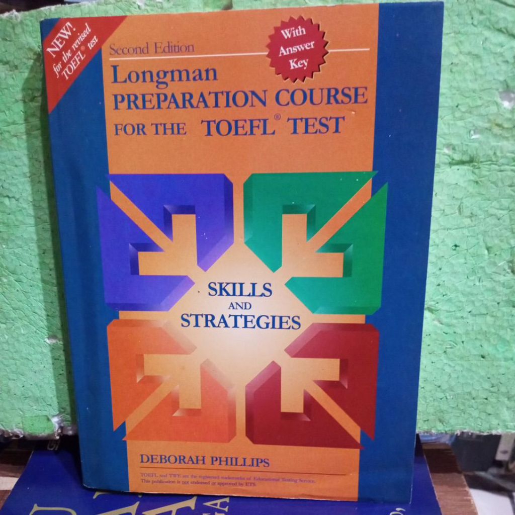 BUKU ORIGINAL / buku Longman Preparation course for the TOEFL test ( New for the revised. )