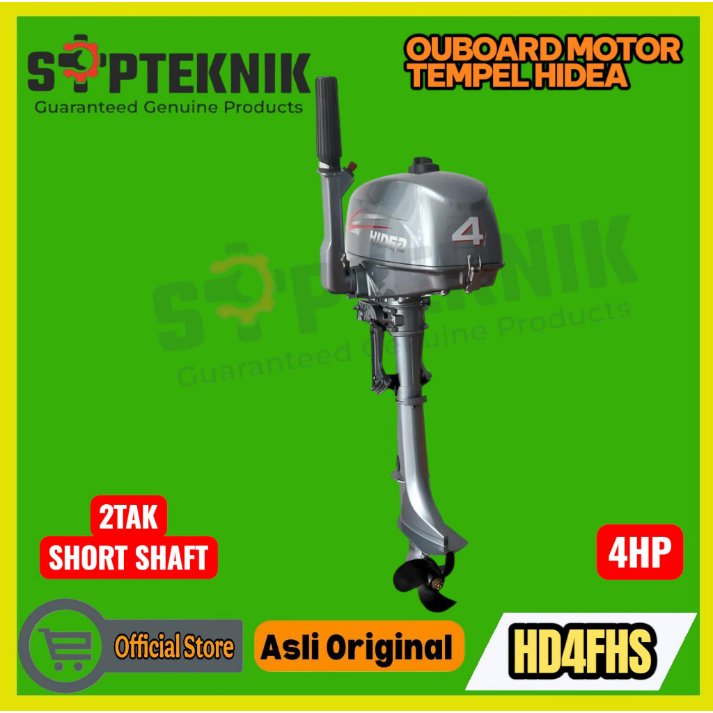 OUTBOARD MOTOR TEMPEL HD4FHS 4HP 2TAK HIDEA