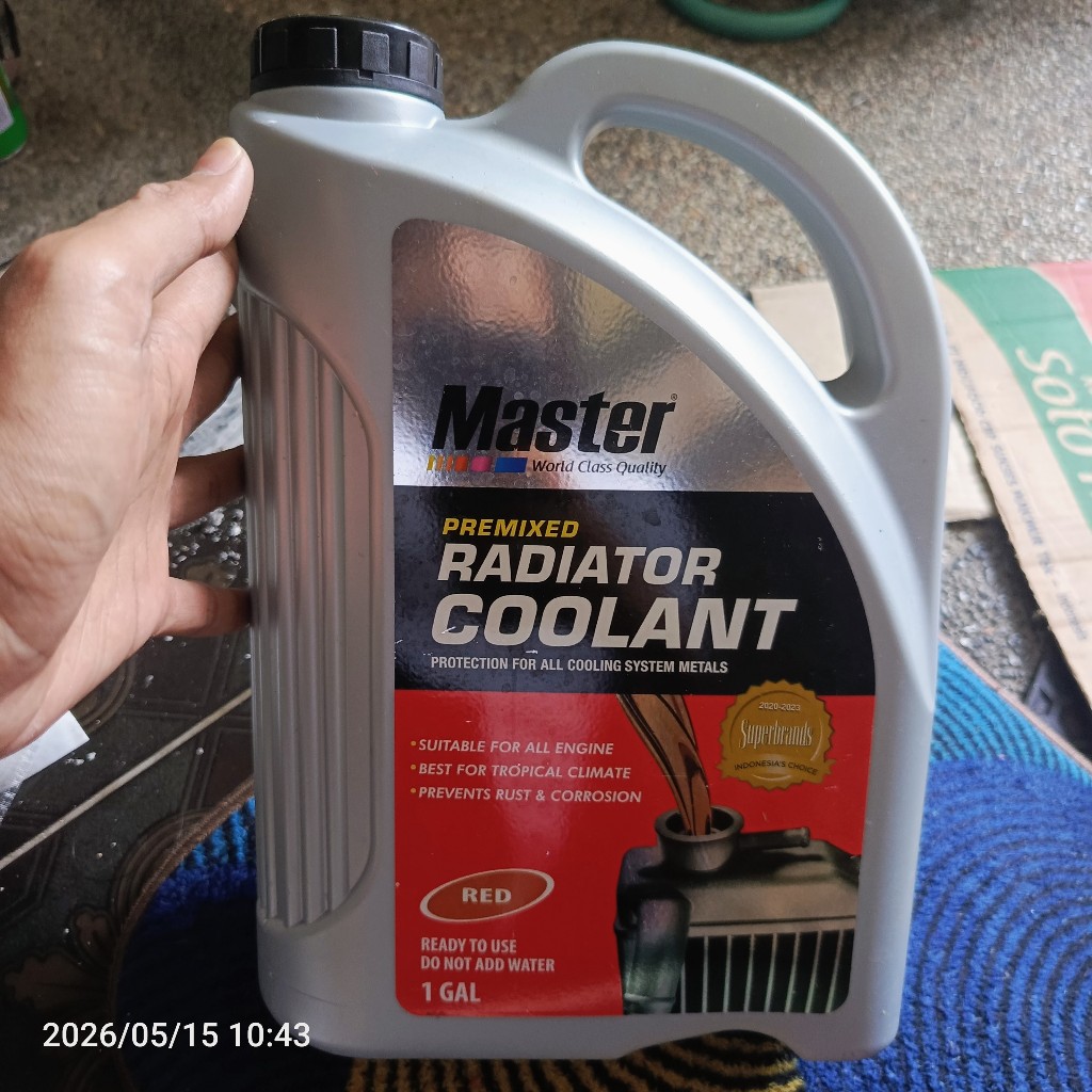 master premixed radiator coolant / air radiator coolant master